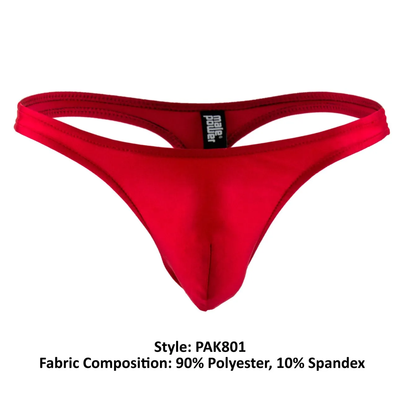 Male Power PAK801 Bong Thong Color Red