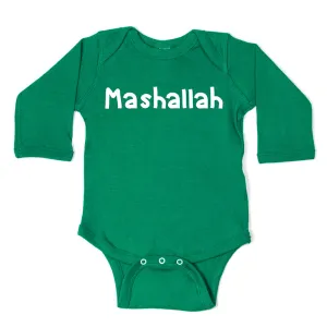 Mashallah God Has Willed It English Long Sleeve Infant Bodysuit