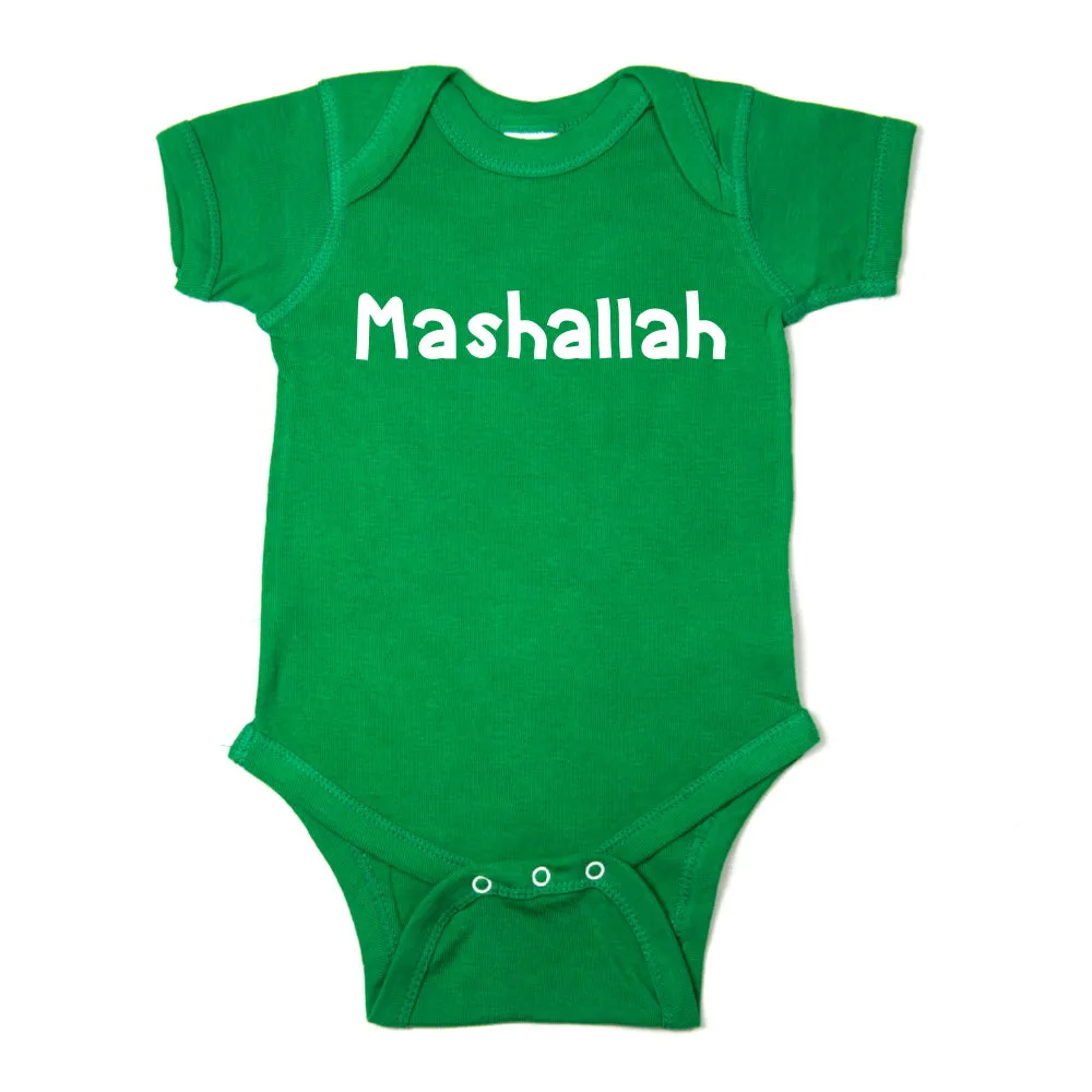 Mashallah God Has Willed It English Short Sleeve Infant Bodysuit