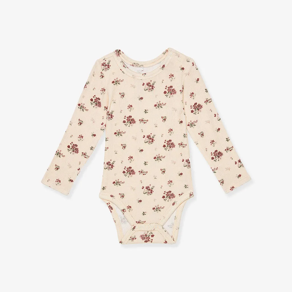 Maven Pointelle Picot Edge Bodysuit