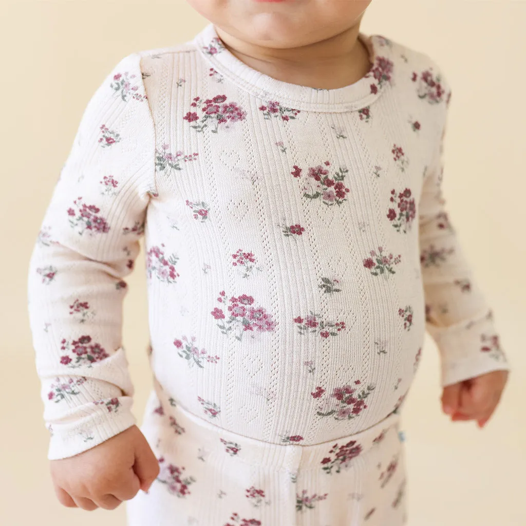 Maven Pointelle Picot Edge Bodysuit
