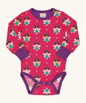 Maxomorra Fairy Long Sleeve Baby Bodysuit