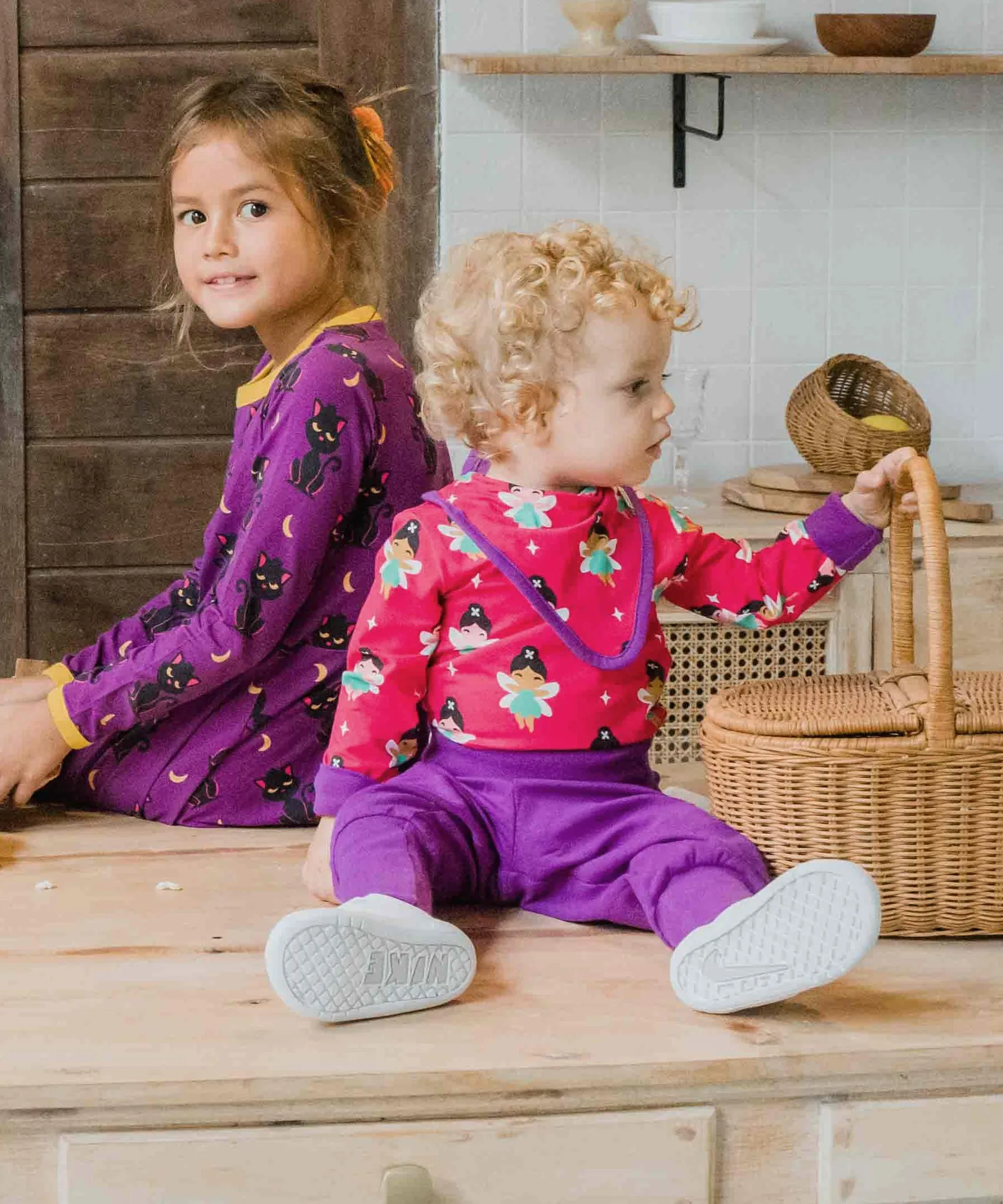 Maxomorra Fairy Long Sleeve Baby Bodysuit