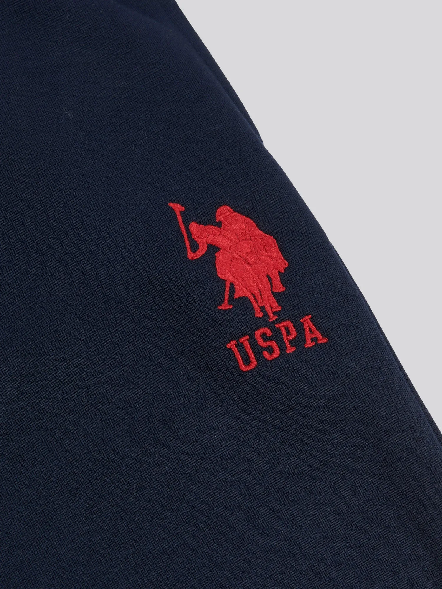 Mens Player 3 Joggers in Dark Sapphire Navy / Haute Red DHM