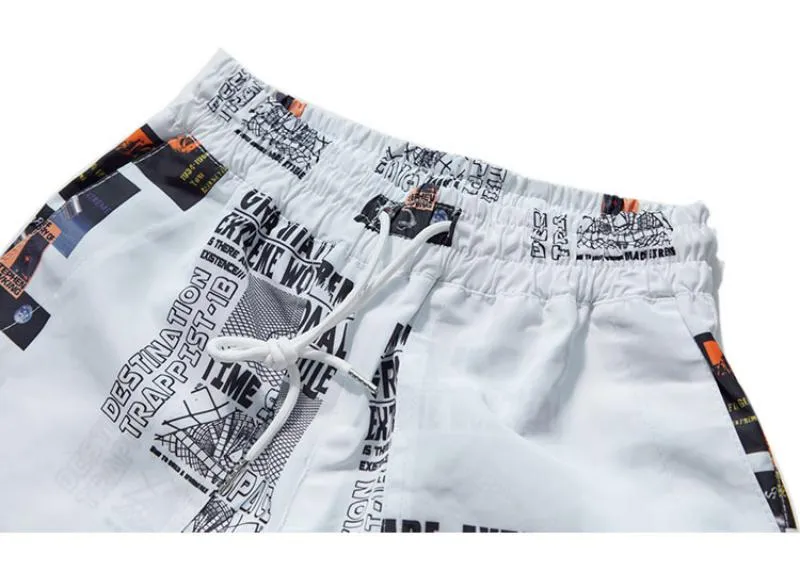Men's Summer Casual Joggers With Print