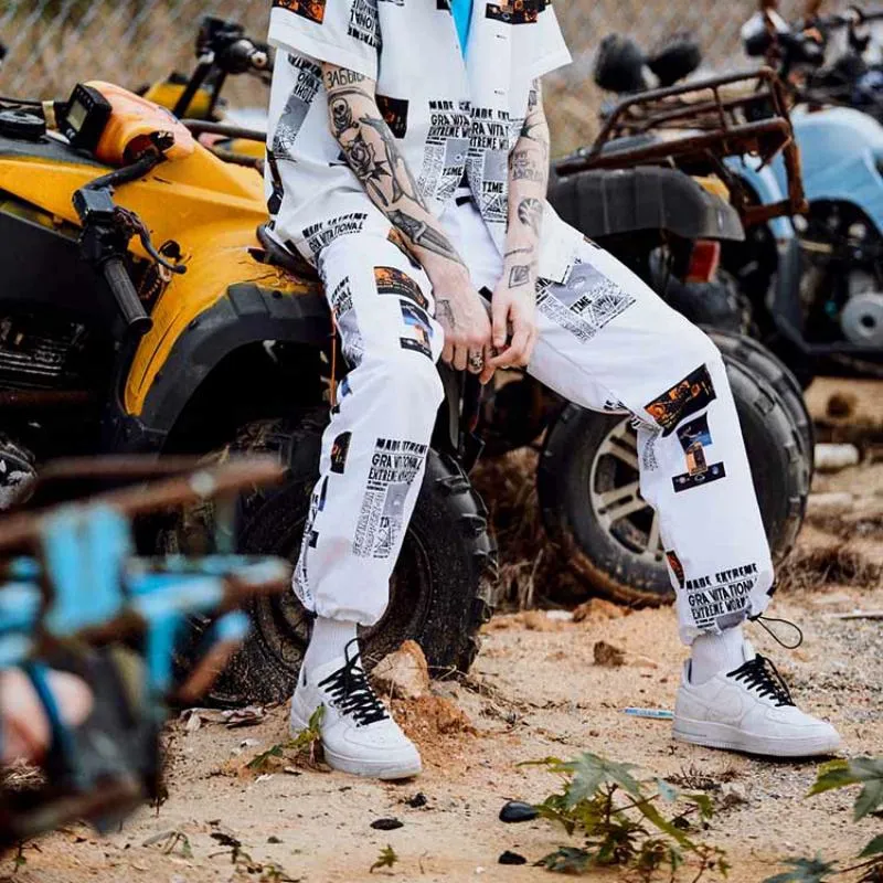 Men's Summer Casual Joggers With Print