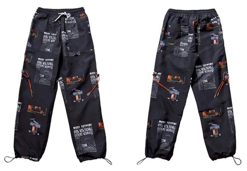 Men's Summer Casual Joggers With Print