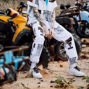 Men's Summer Casual Joggers With Print