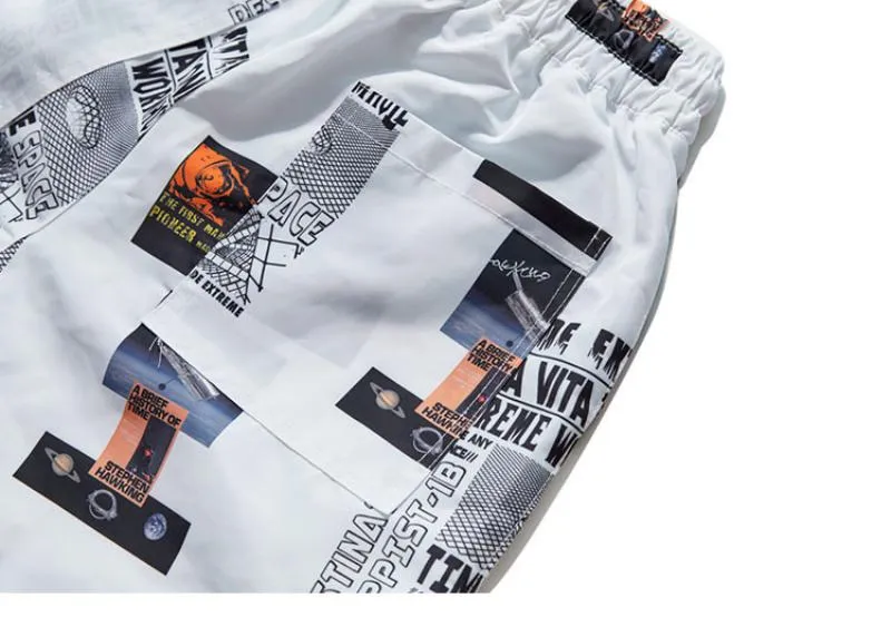 Men's Summer Casual Joggers With Print