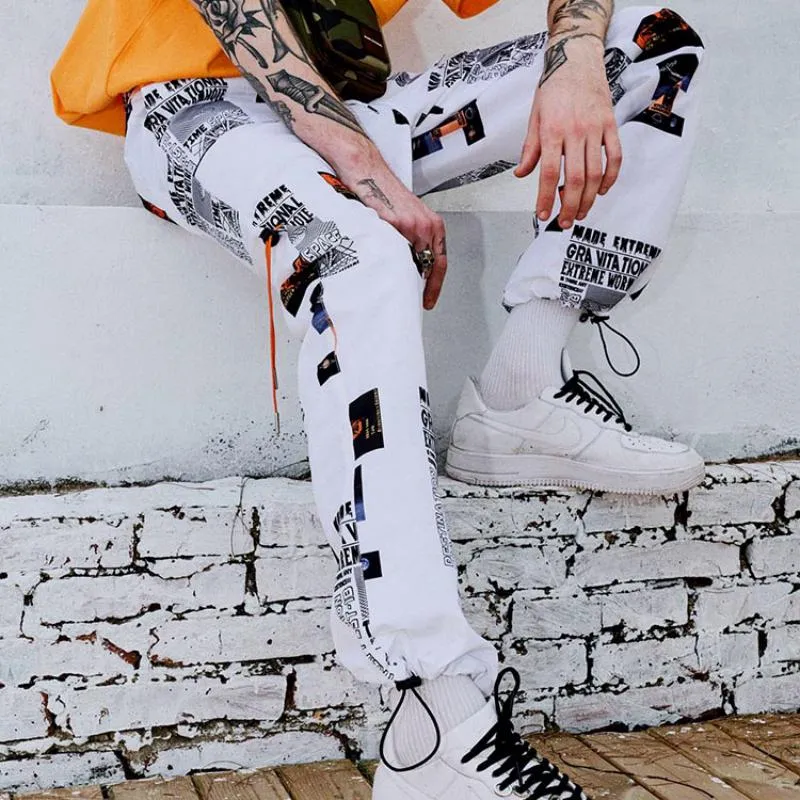 Men's Summer Casual Joggers With Print