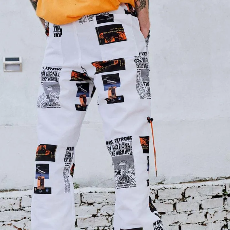 Men's Summer Casual Joggers With Print