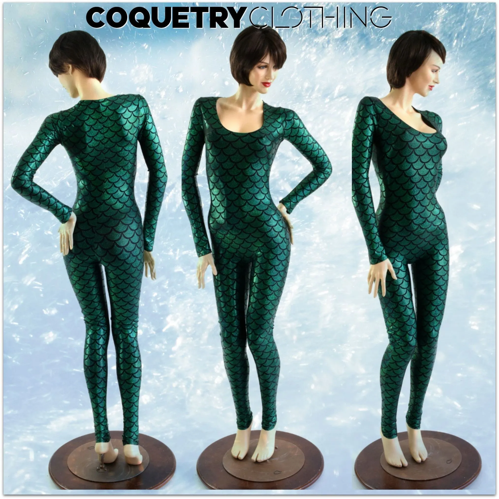 Mera Long Sleeve Scoop Neck Catsuit
