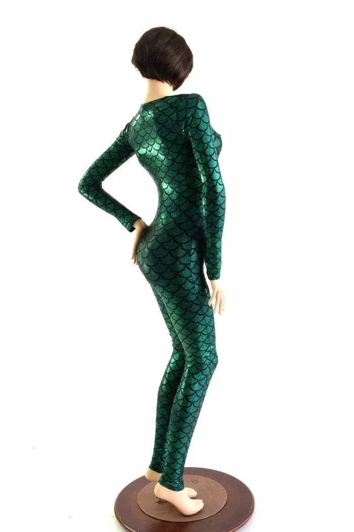 Mera Long Sleeve Scoop Neck Catsuit