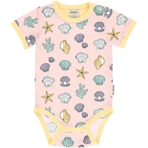 Meyadey Salty Shell Short Sleeved Bodysuit