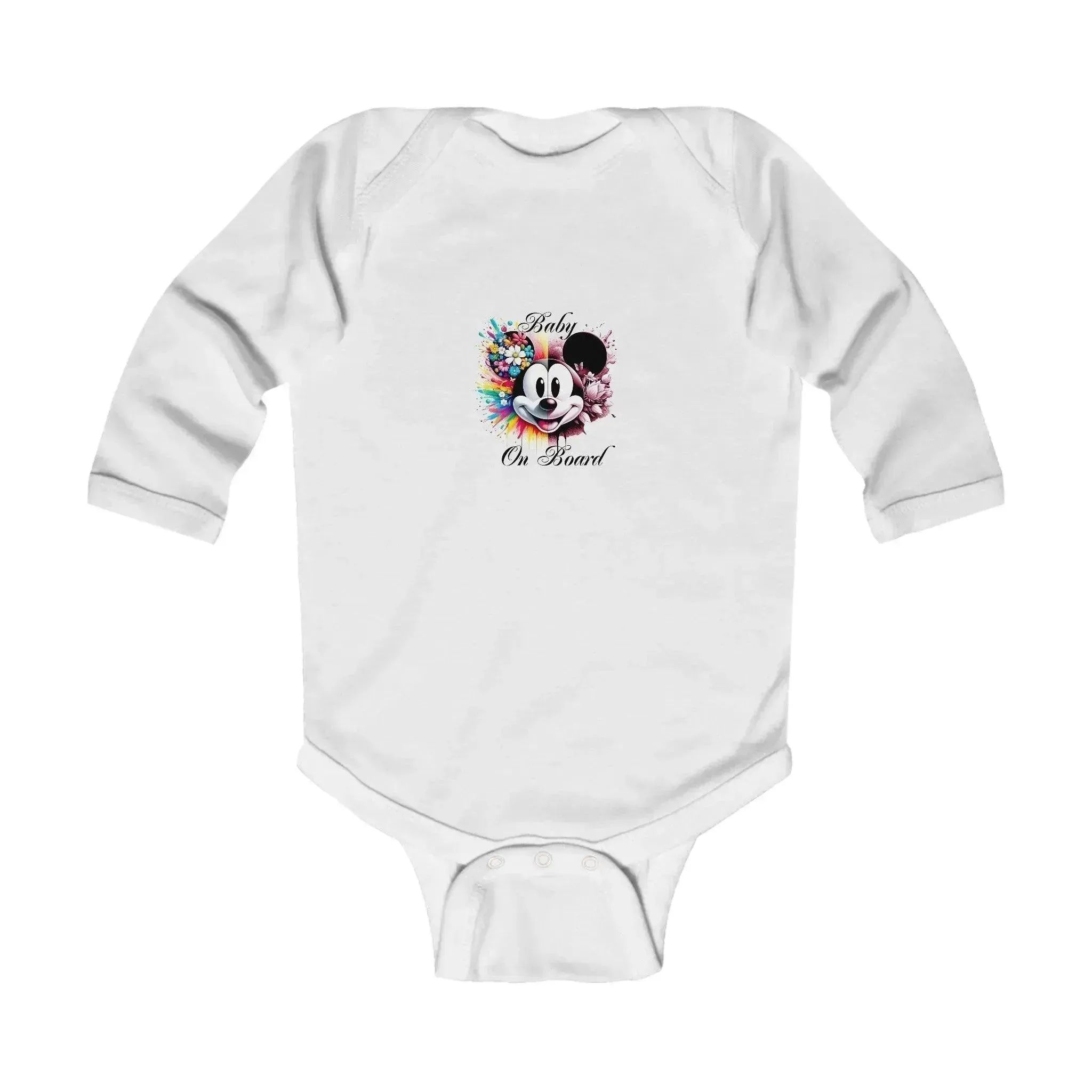 Mickey Mouse Infant Long Sleeve Bodysuit