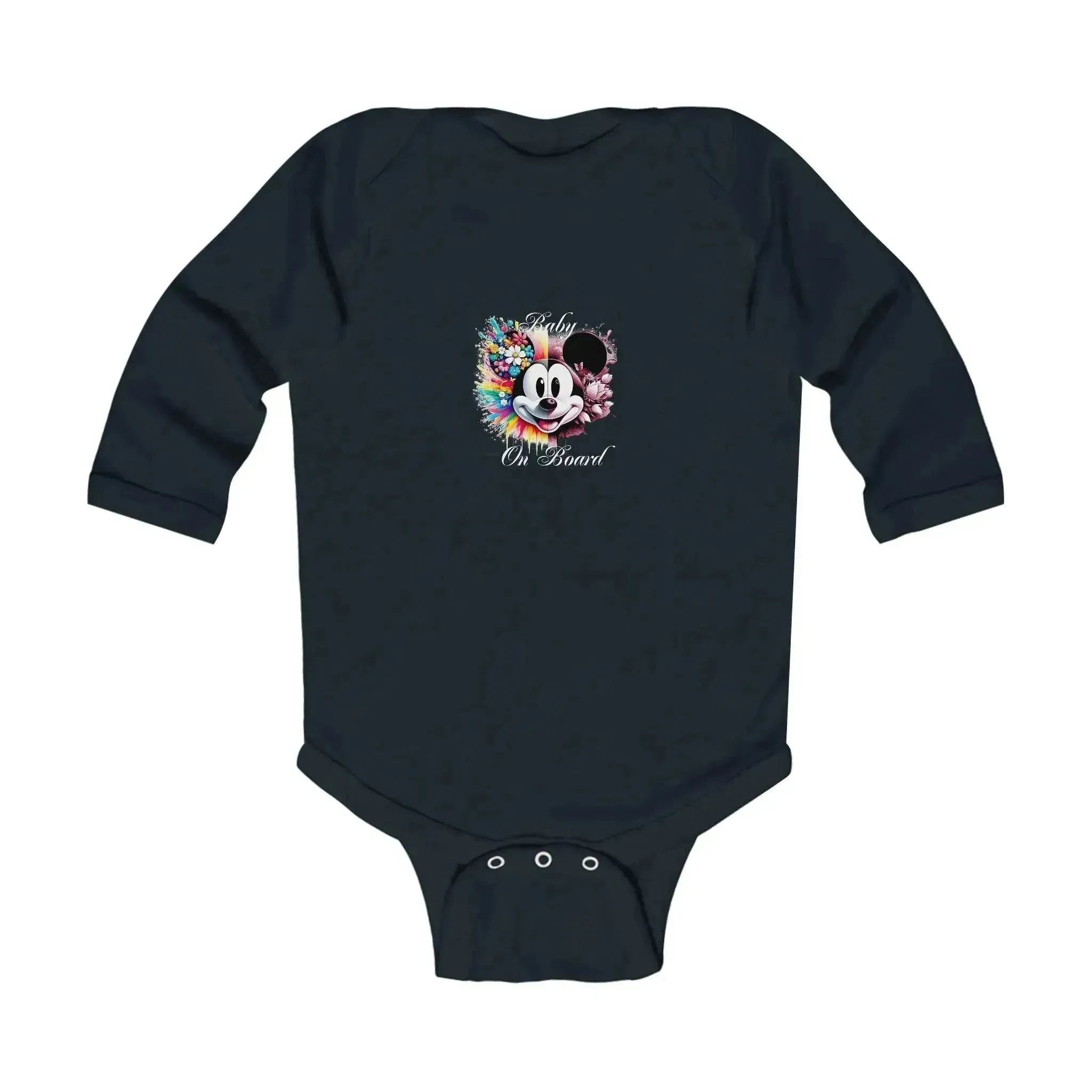 Mickey Mouse Infant Long Sleeve Bodysuit
