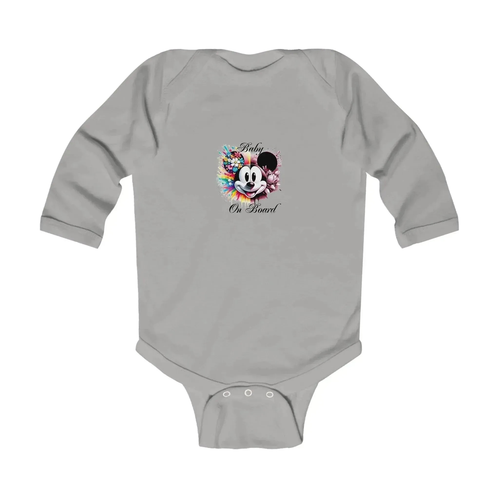 Mickey Mouse Infant Long Sleeve Bodysuit