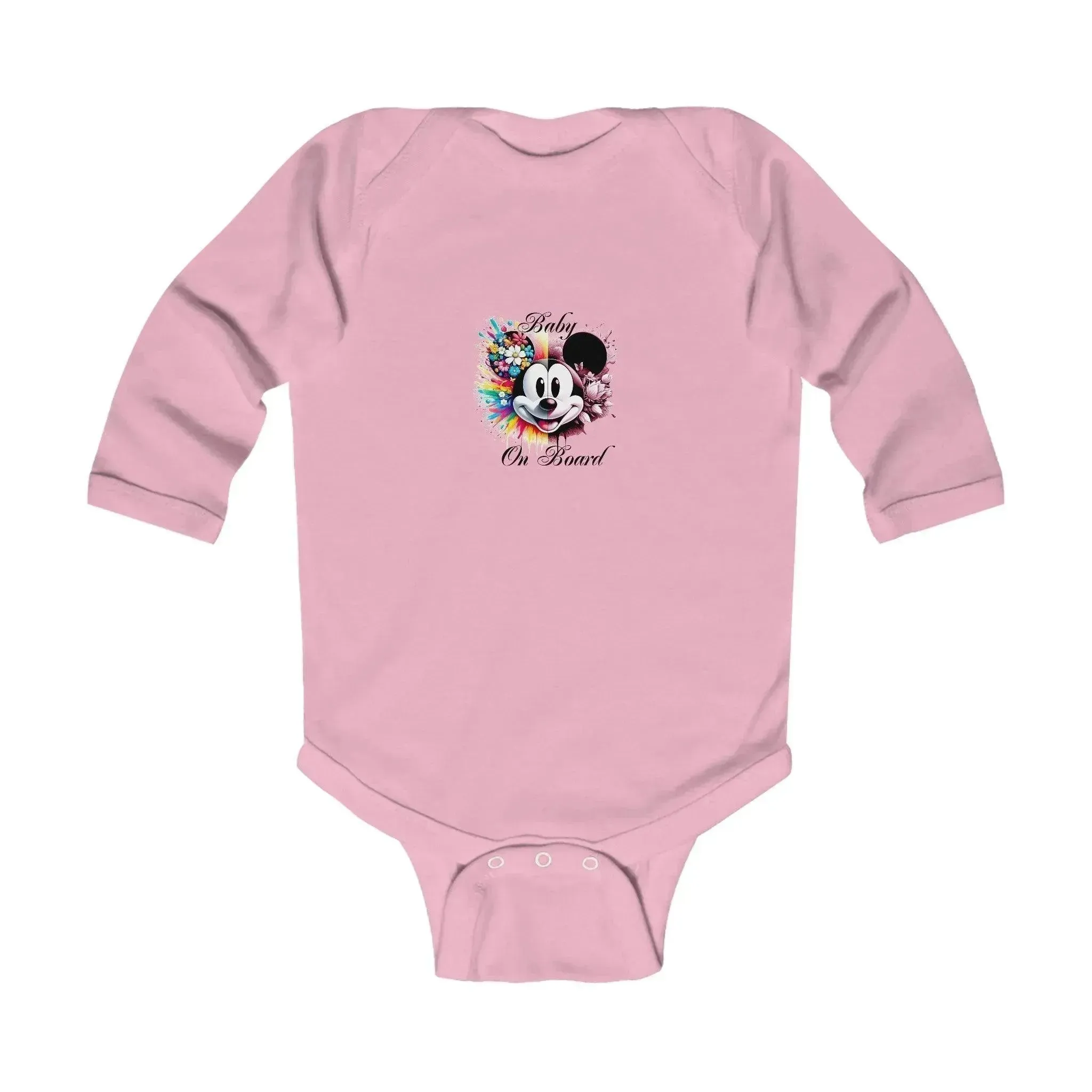 Mickey Mouse Infant Long Sleeve Bodysuit