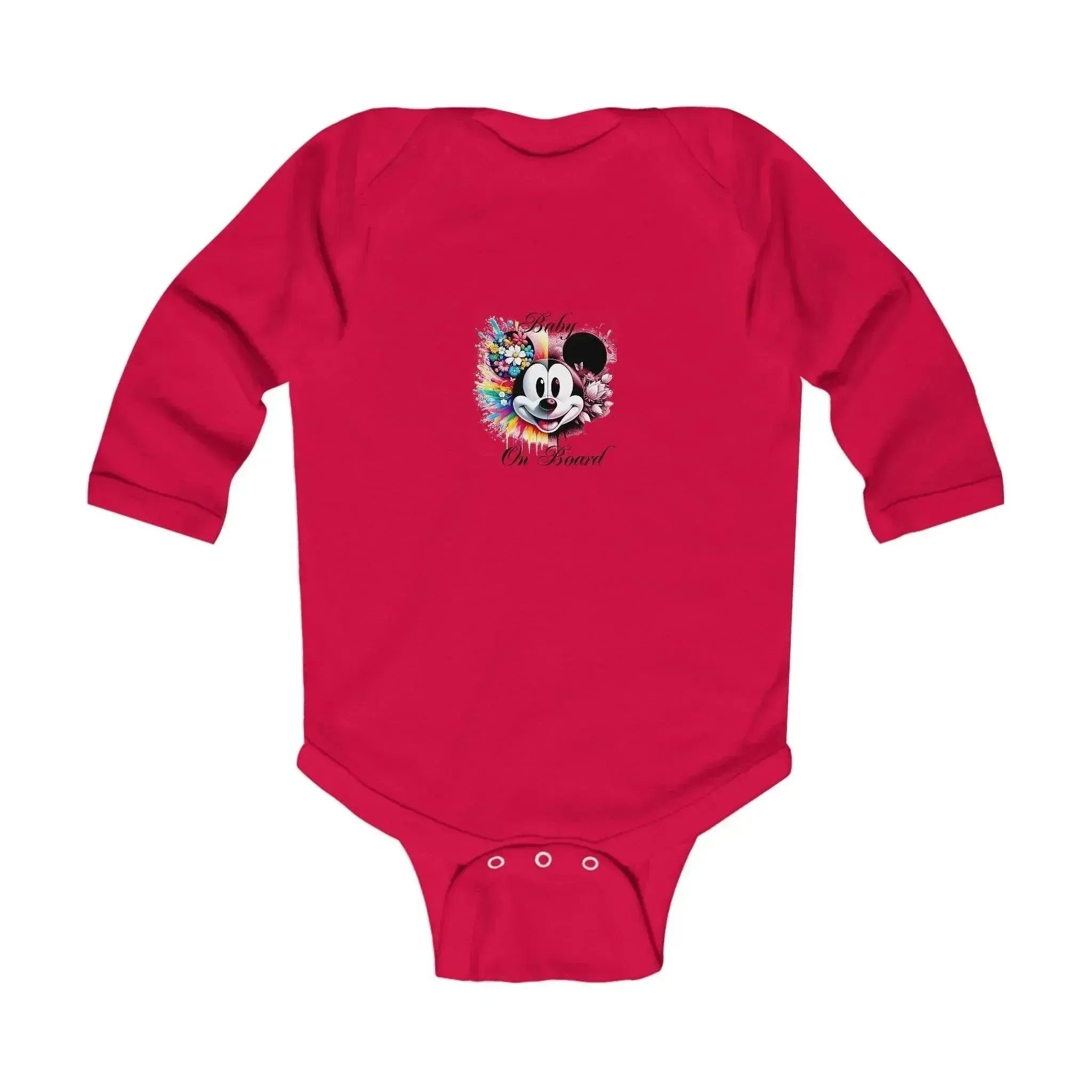 Mickey Mouse Infant Long Sleeve Bodysuit
