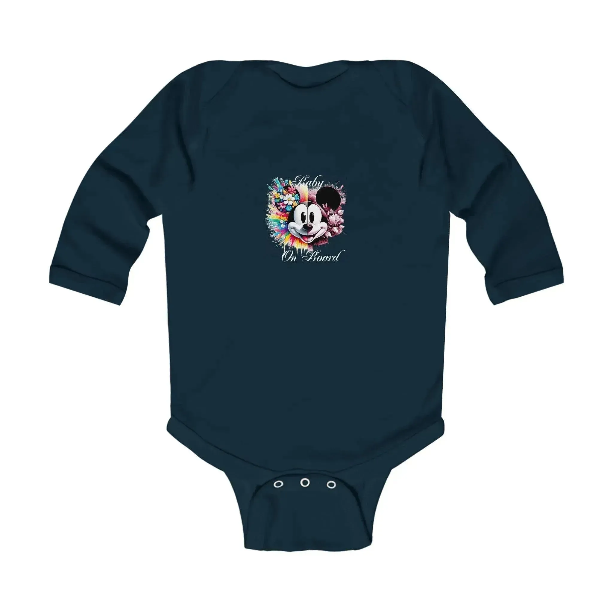 Mickey Mouse Infant Long Sleeve Bodysuit