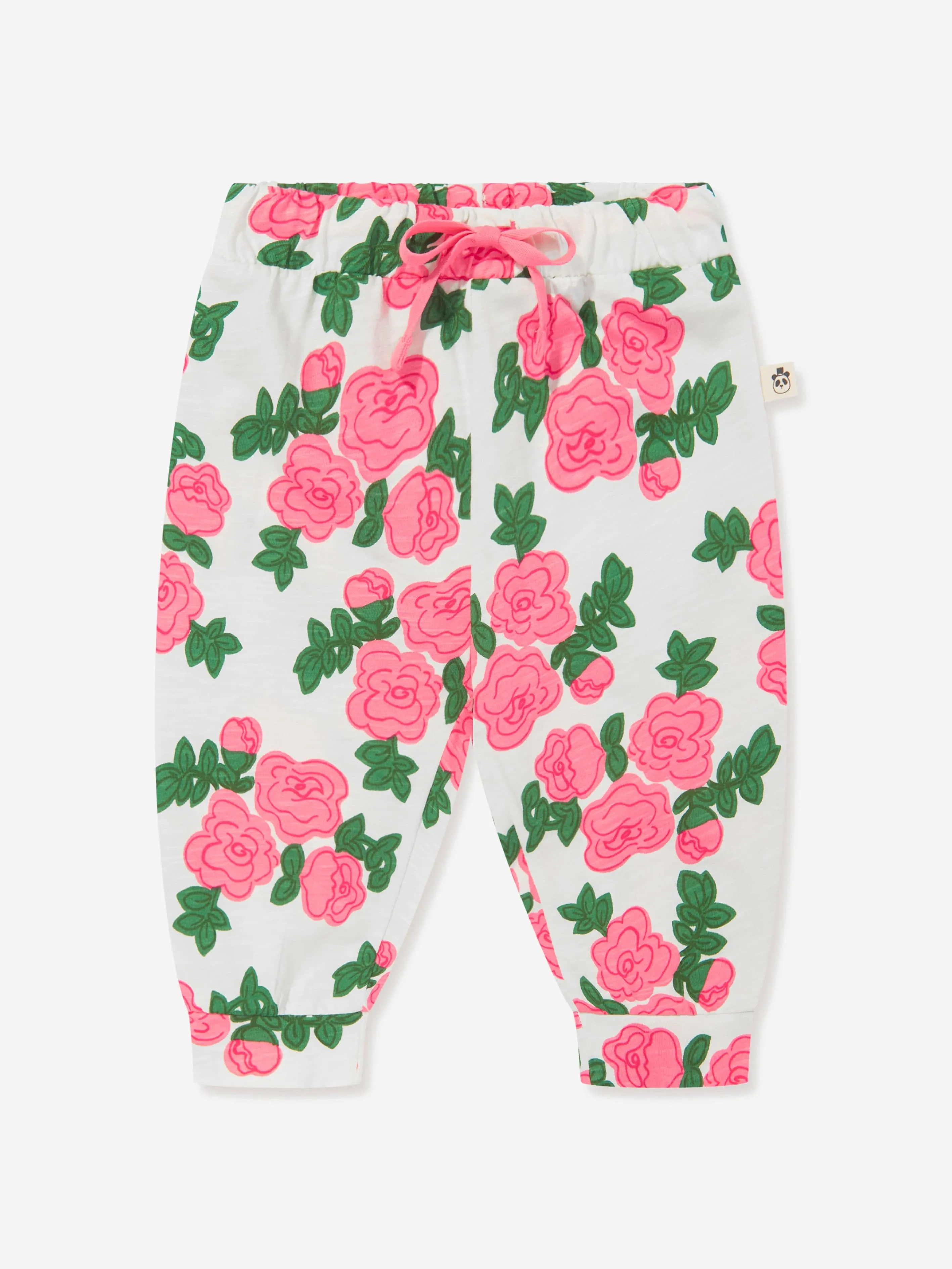Mini Rodini Baby Girls Bodysuit And Pants Set in Pink
