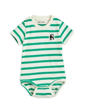 Mini Rodini Panther Patch SS Bodysuit