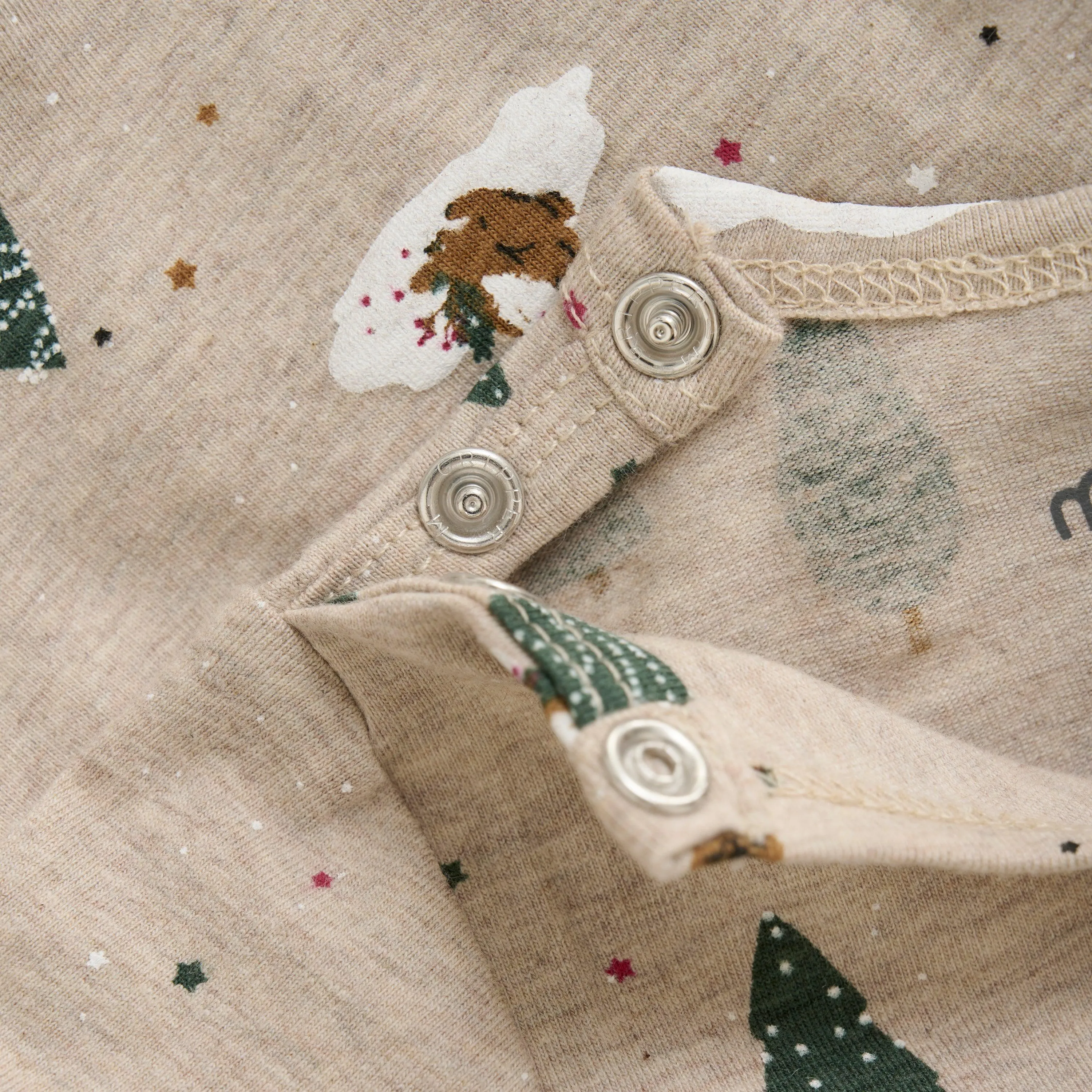 Minymo - Long Sleeve Bodysuit - Holiday Hare