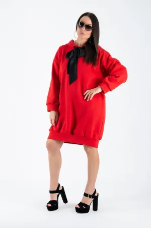 Molly Sweatshirt Hooded Dress SALE