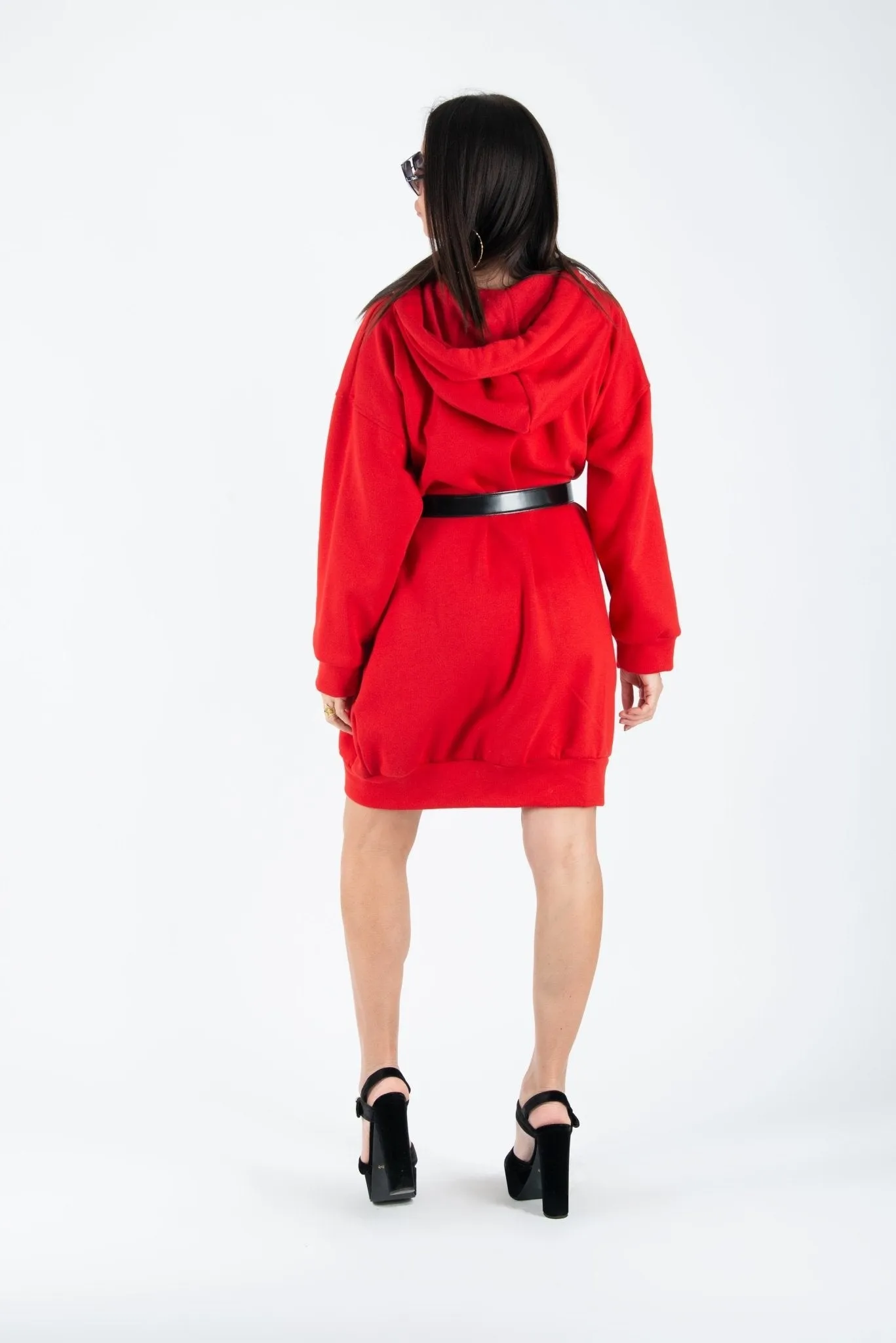 Molly Sweatshirt Hooded Dress SALE