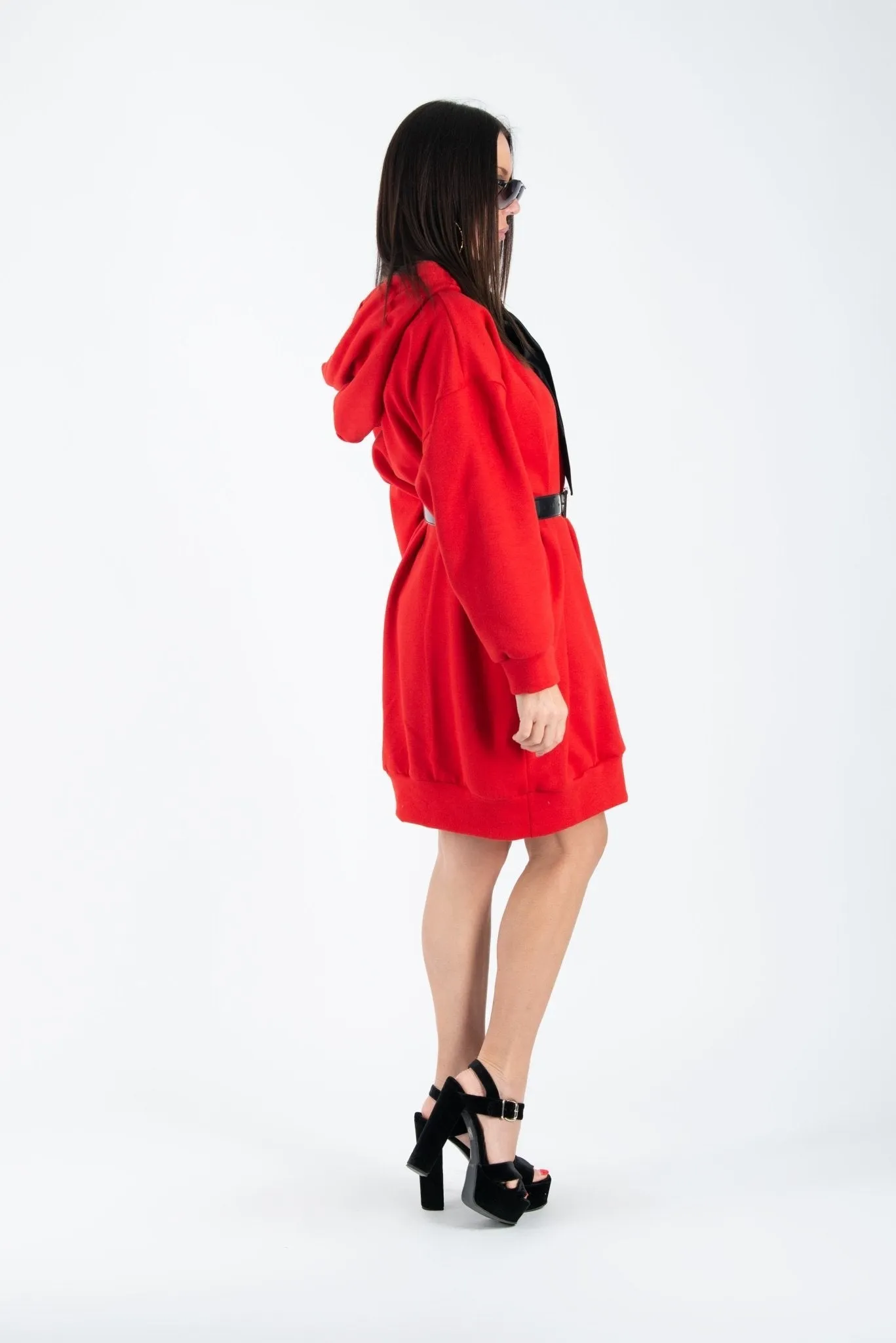 Molly Sweatshirt Hooded Dress SALE