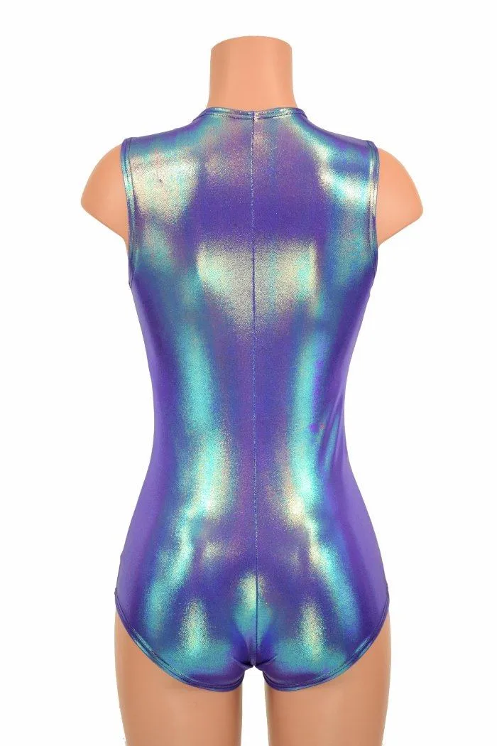 Moonstone Zipper Front Romper