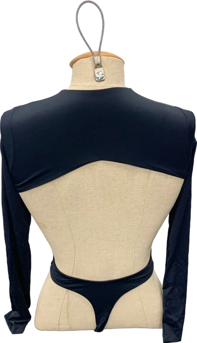 Myra Swim Black Zuri Bodysuit UK XS