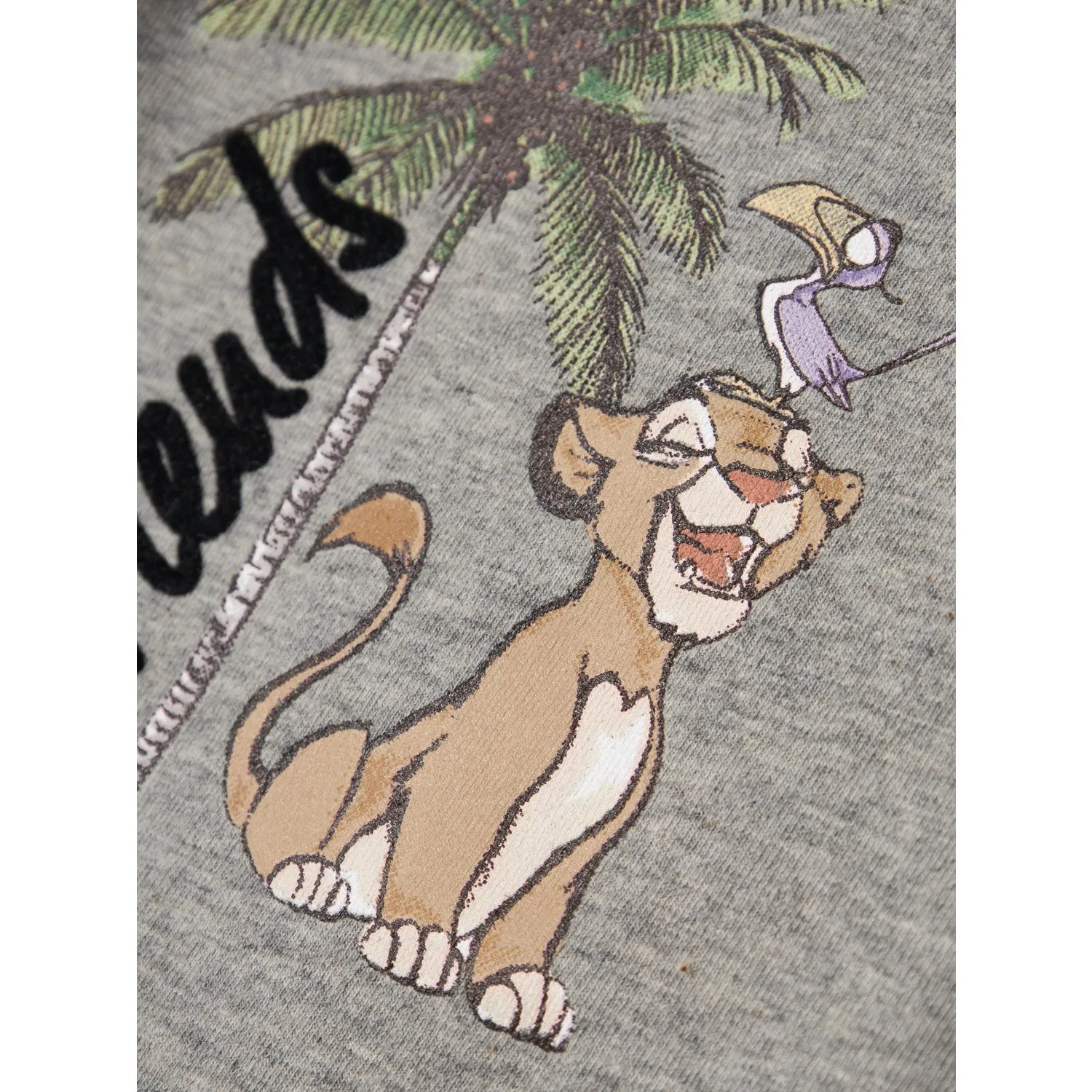 Name It Grey Melange Jebbi Lion King Body