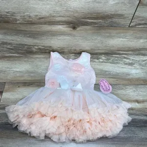 NEW Popatu Floral Tutu Dress sz 6-9m