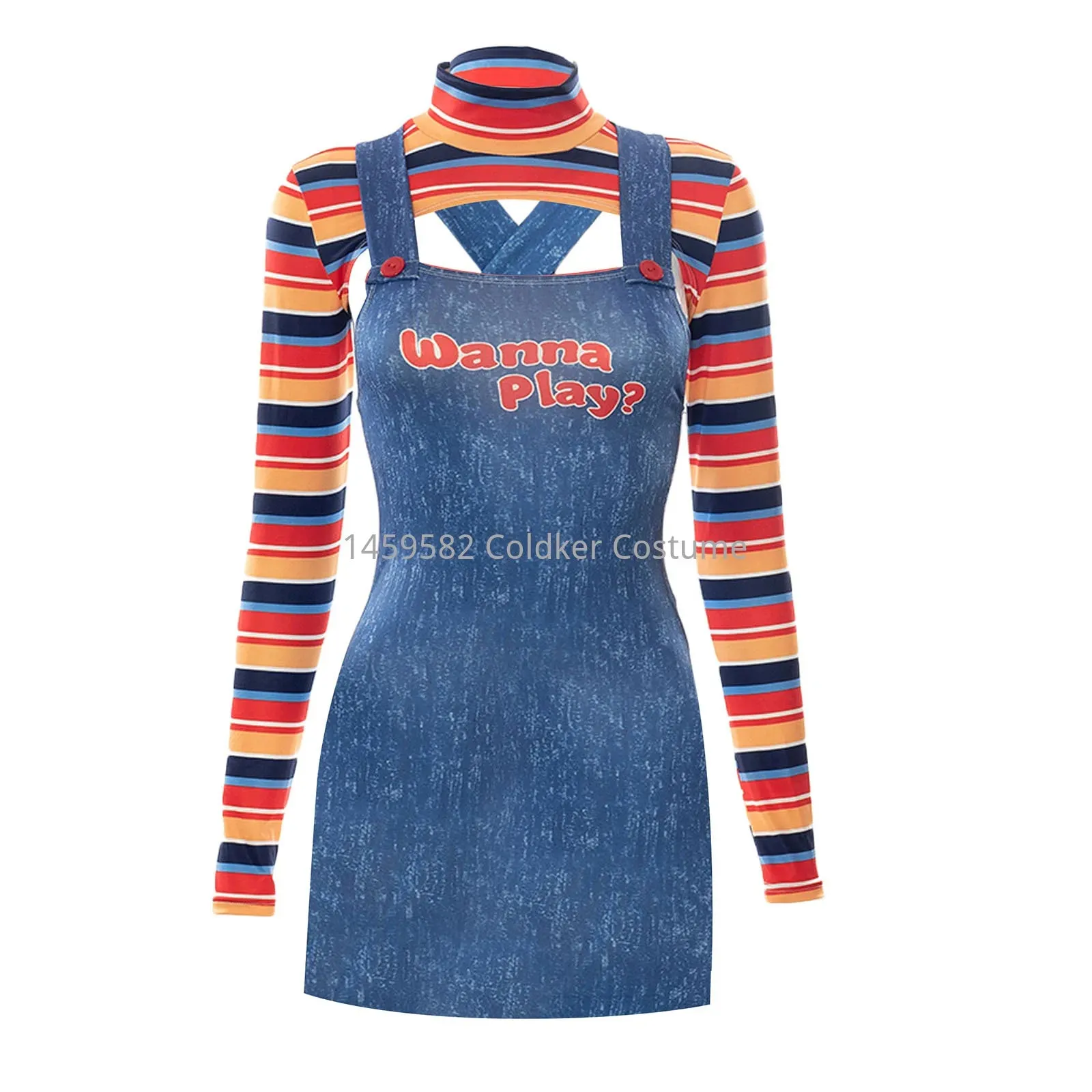 Nightmare Doll Killer Bodysuit Costume for Adults – Available at TrendPop-Creations