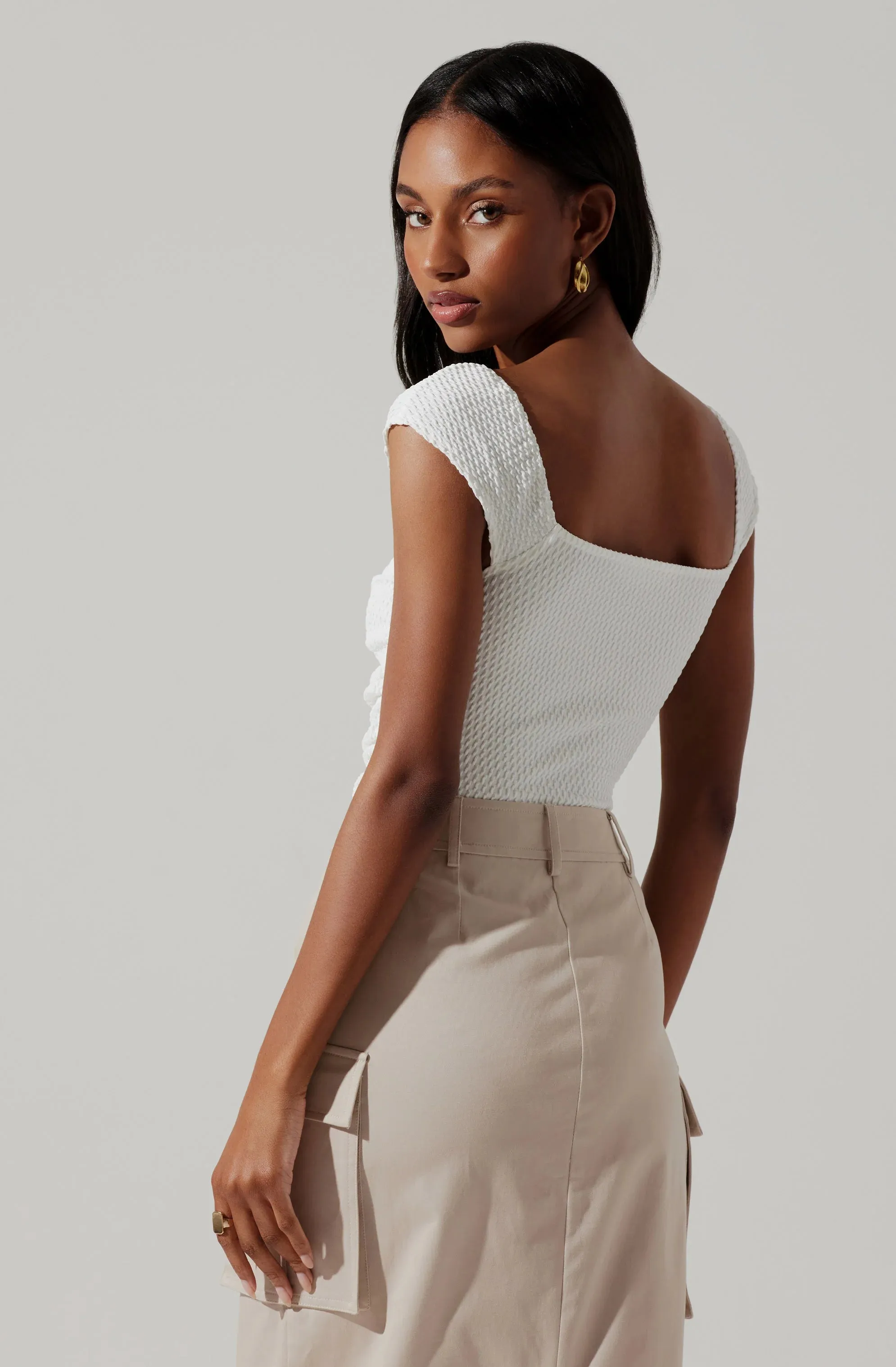 Ninette Bodysuit White
