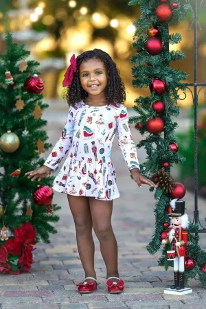 Nutcracker Romper Dress for Babies & Toddlers