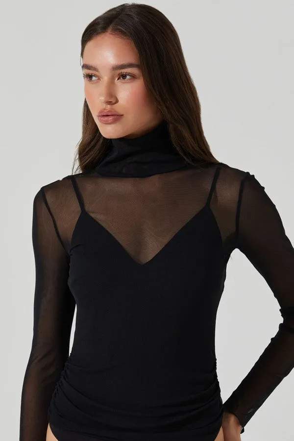 Olia Mesh Layered Bodysuit