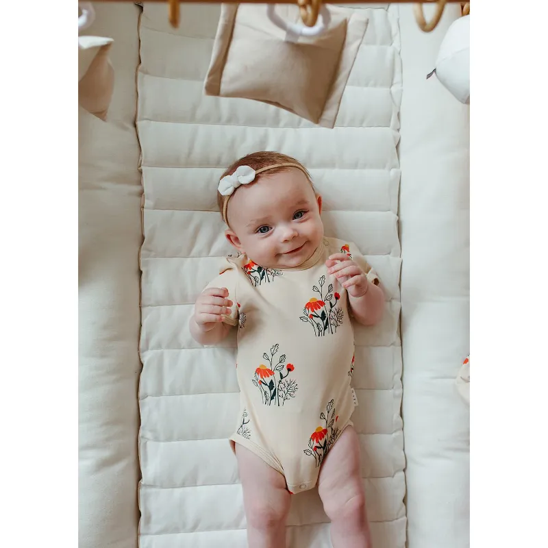 Olive and The Captain Wildflower Bodysuit - Cream
