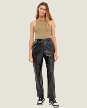 Olive Sleeveless Bodysuit