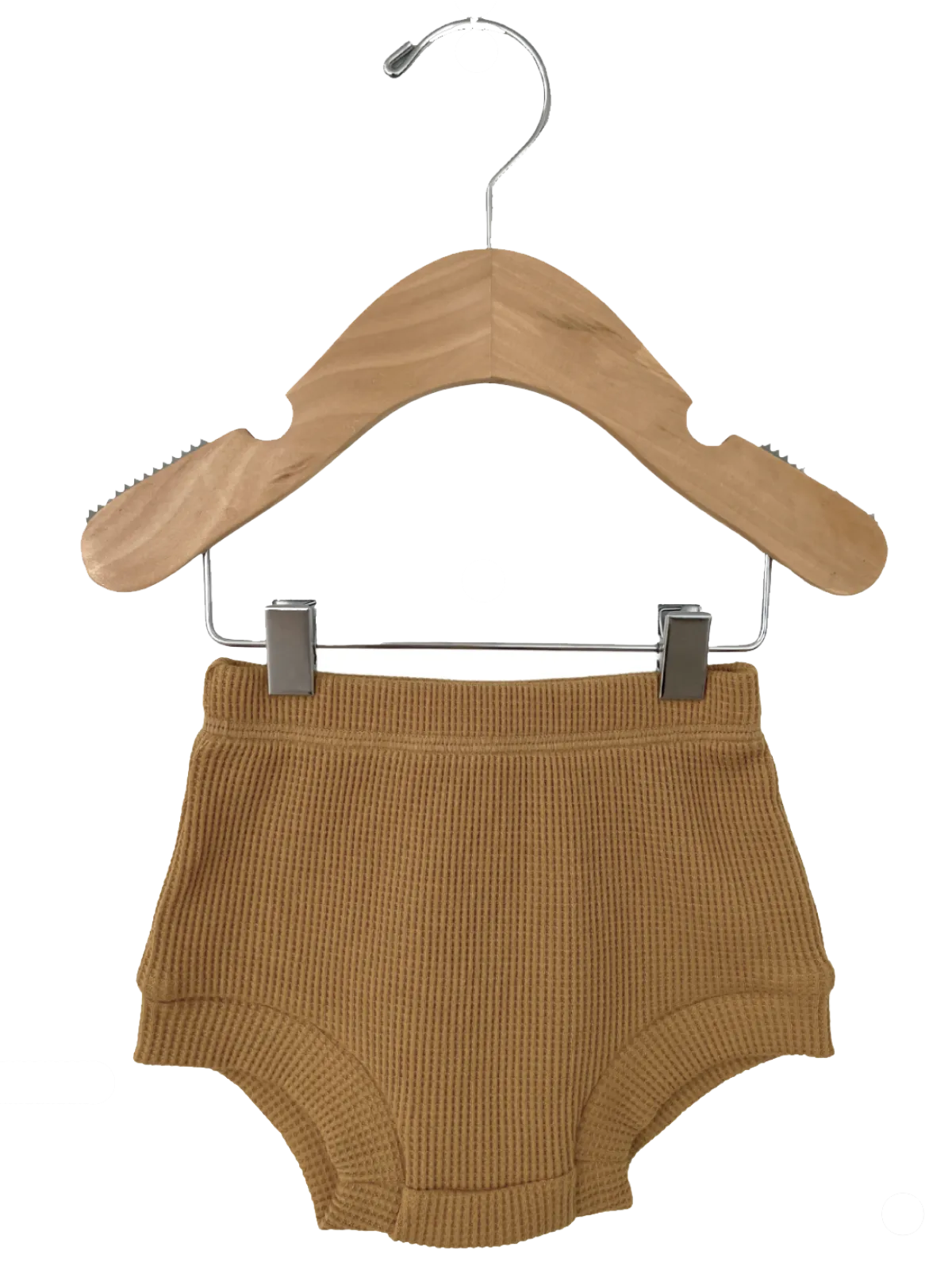 Organic Cotton Waffle Shorts, Honey