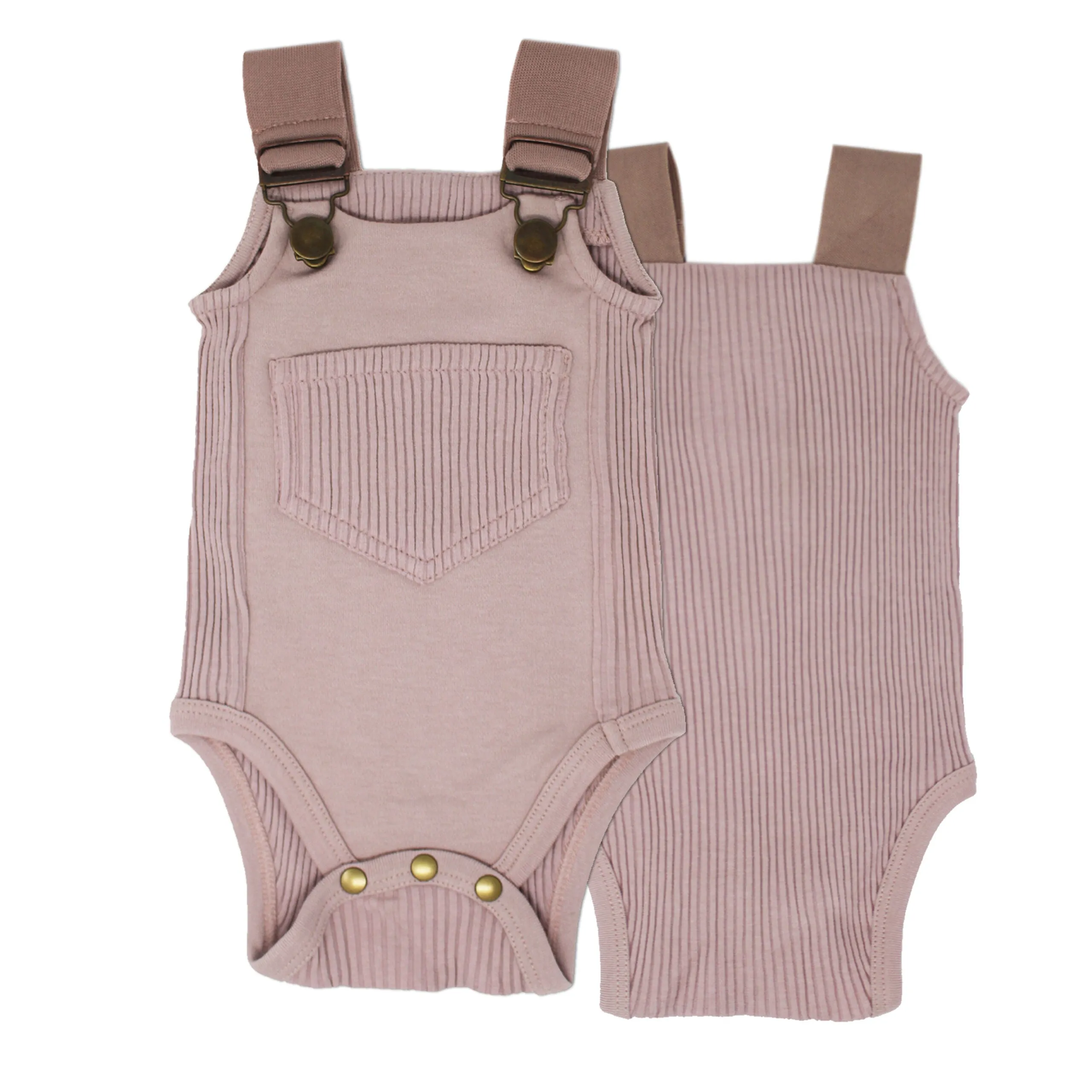 Organic Ribbed Bodysuit
