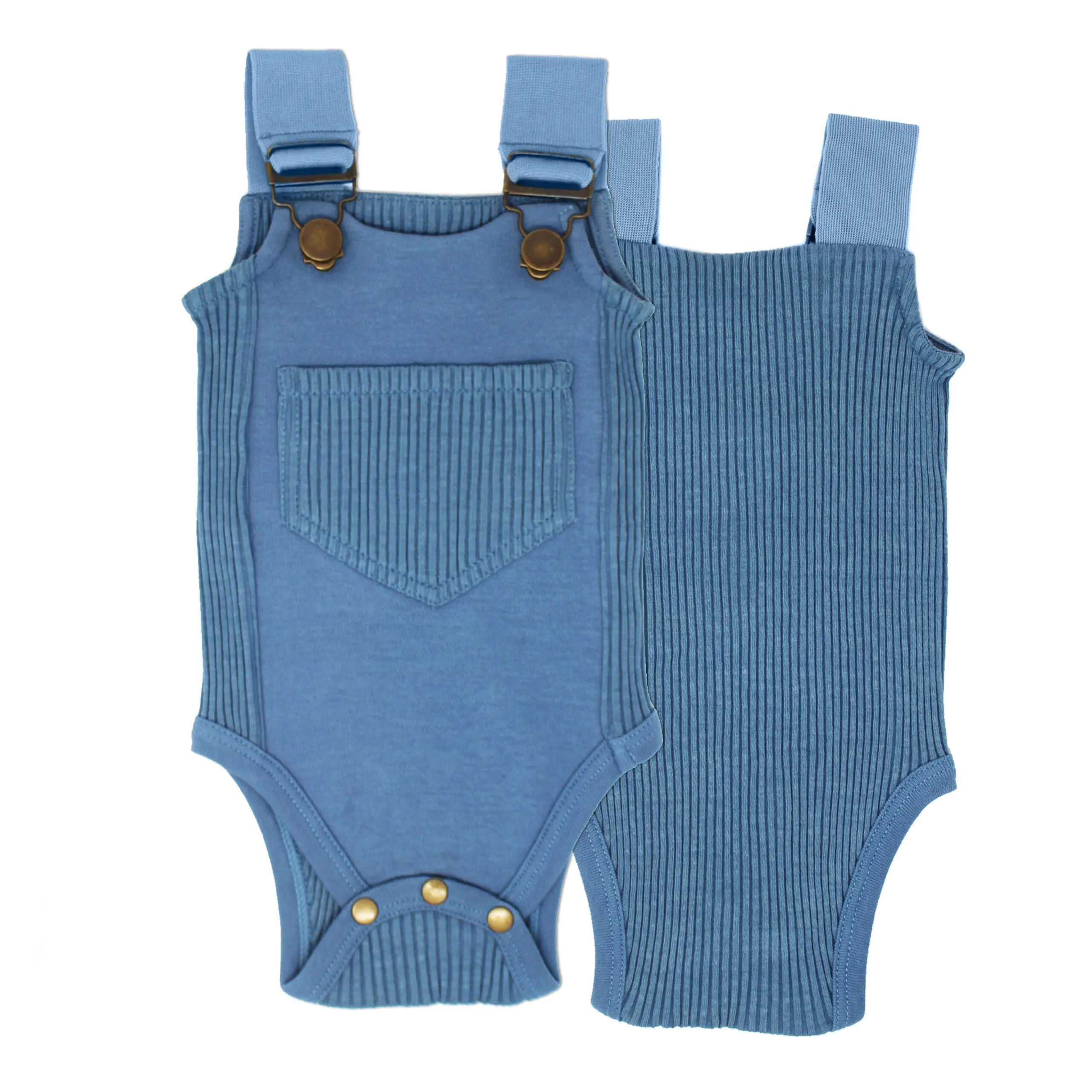 Organic Ribbed Bodysuit