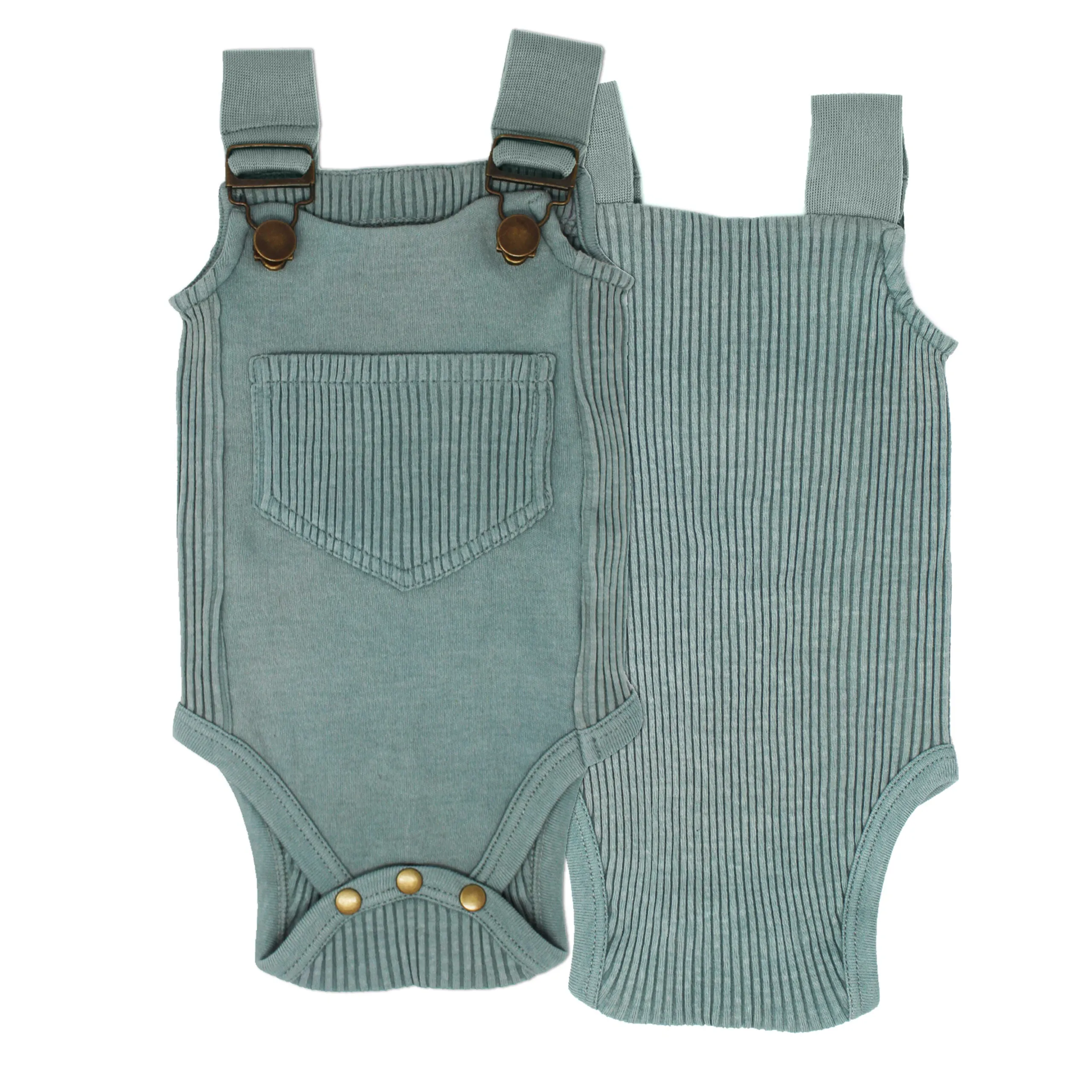 Organic Ribbed Bodysuit