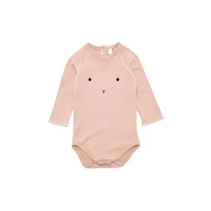 Organic Zoo Bunny Bodysuit - Clay