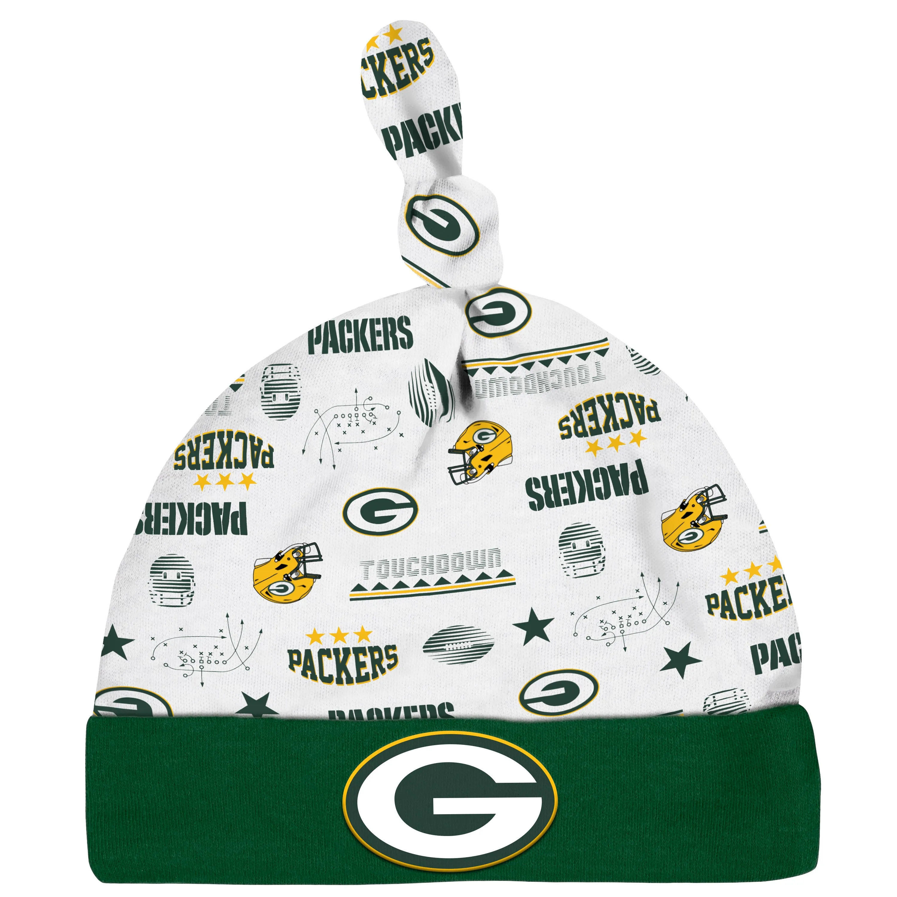 Packers Baby Boys 3-Piece Bodysuit, Sleep 'N Play, and Cap Set