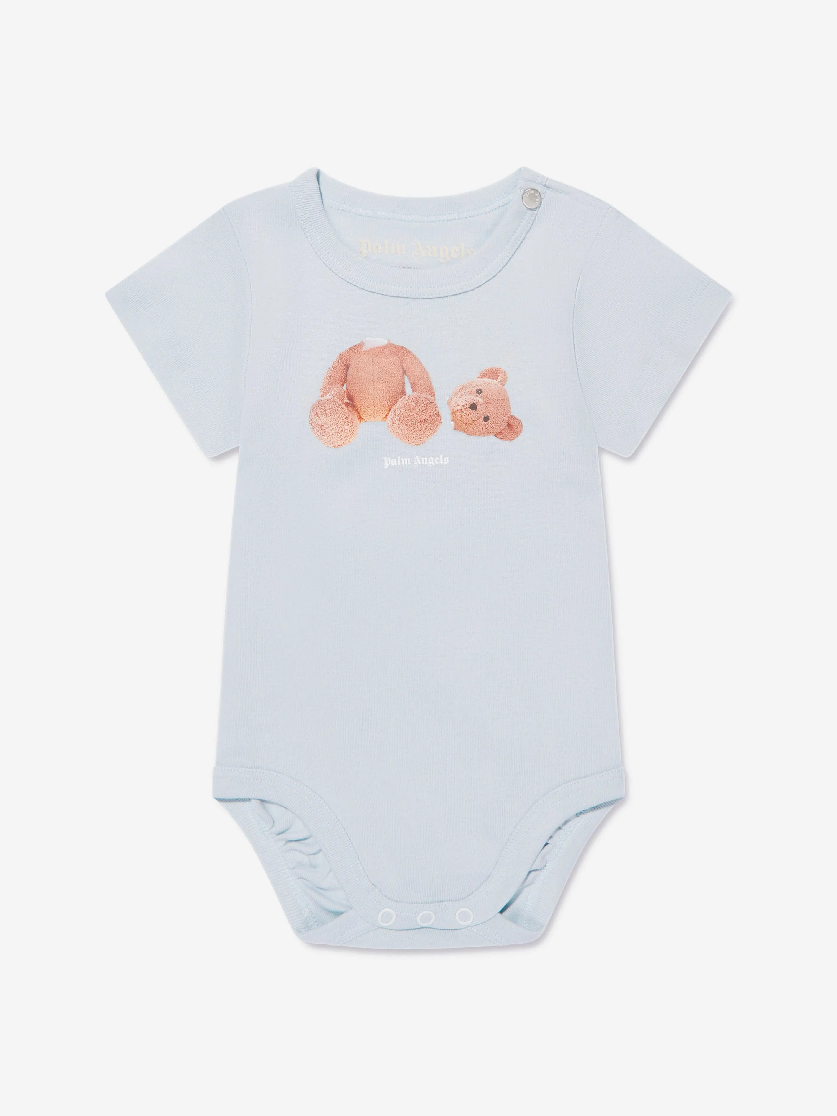 Palm Angels Baby Boys PA 3 Pack Bodysuit Set in Blue