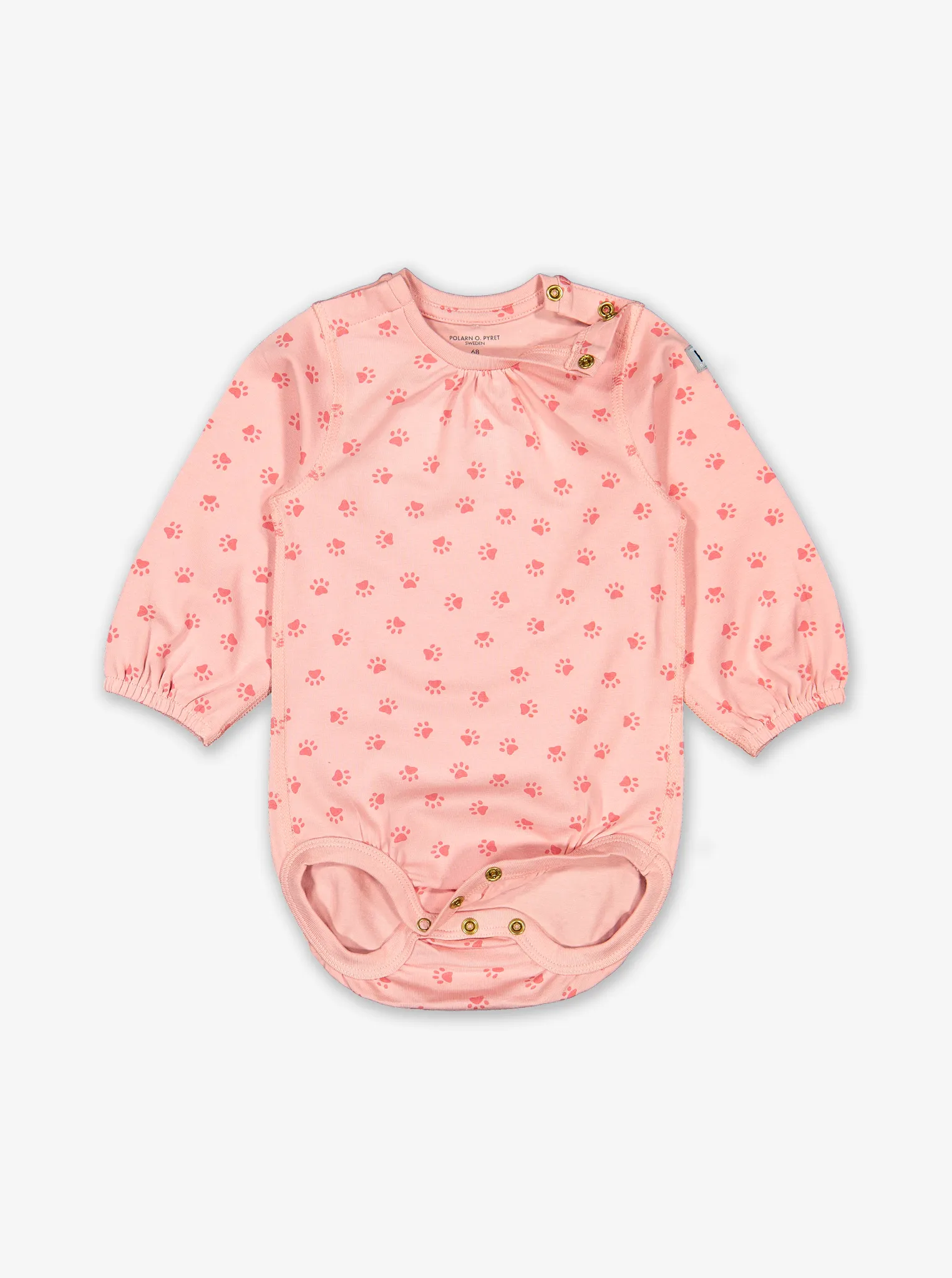 Paw Print Baby Bodysuit