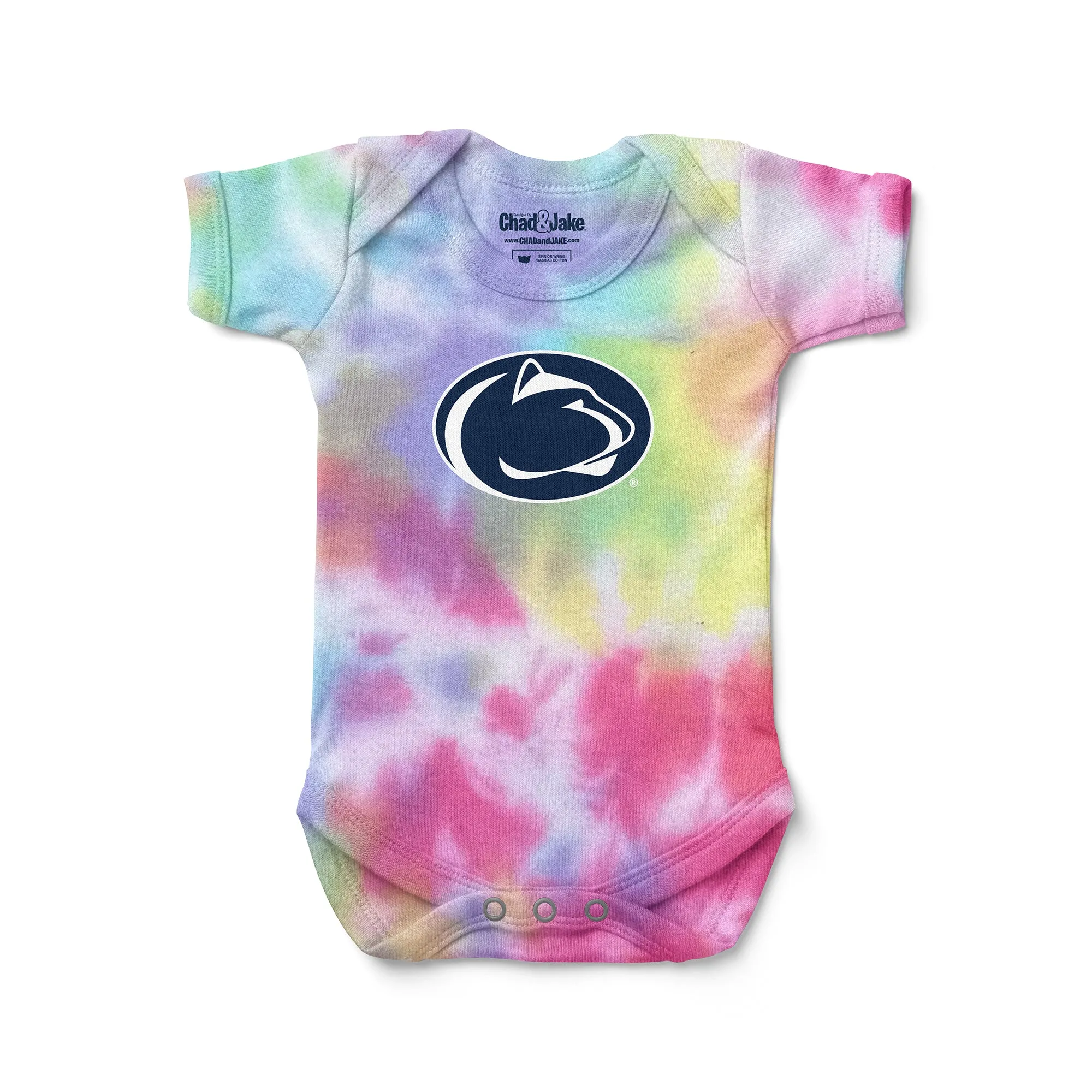 Penn State Nittany Lions Logo Tie Dye Bodysuit