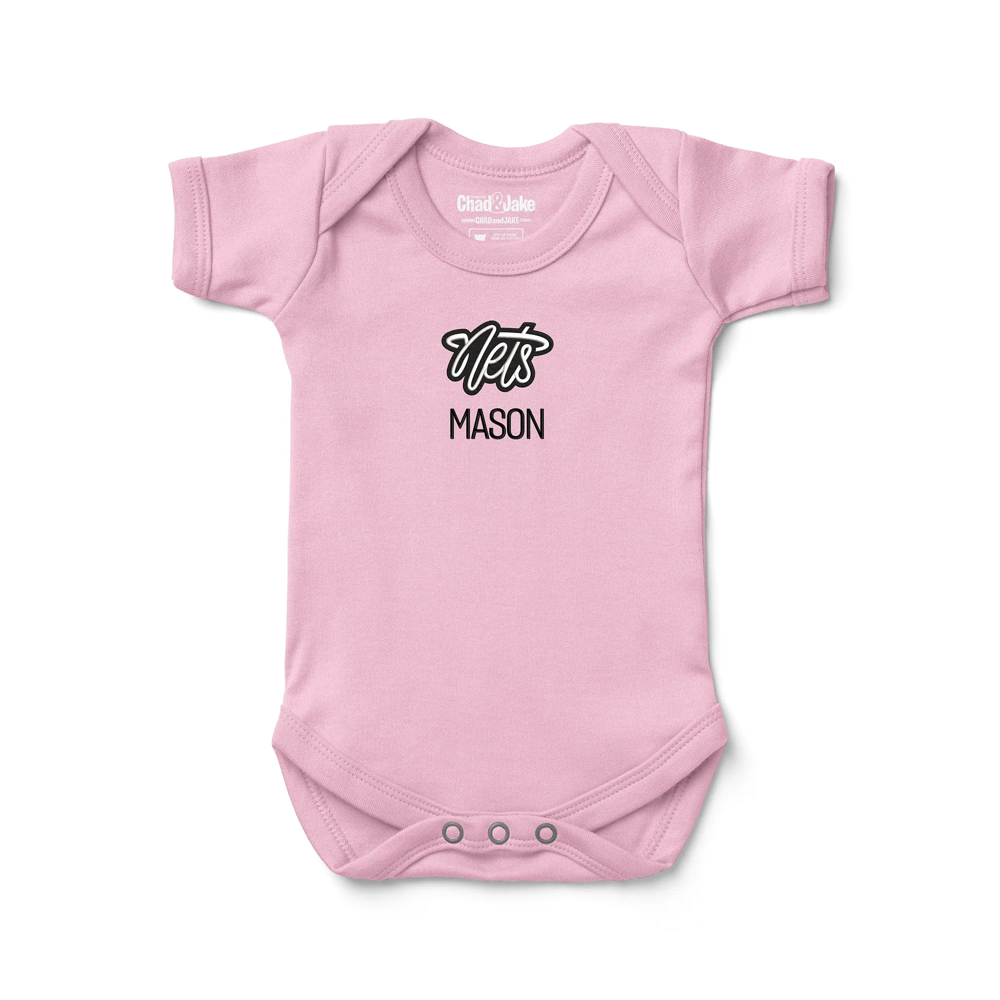 Personalized Brooklyn Nets Script Nets Bodysuit